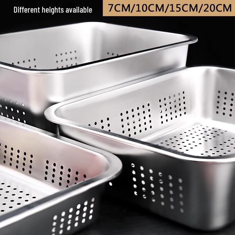 Wuhe 304 Stainless Steel Rectangular Drain Tray