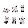 Luminous Panda Miniature Figurine for Micro Landscape Gardening Decor