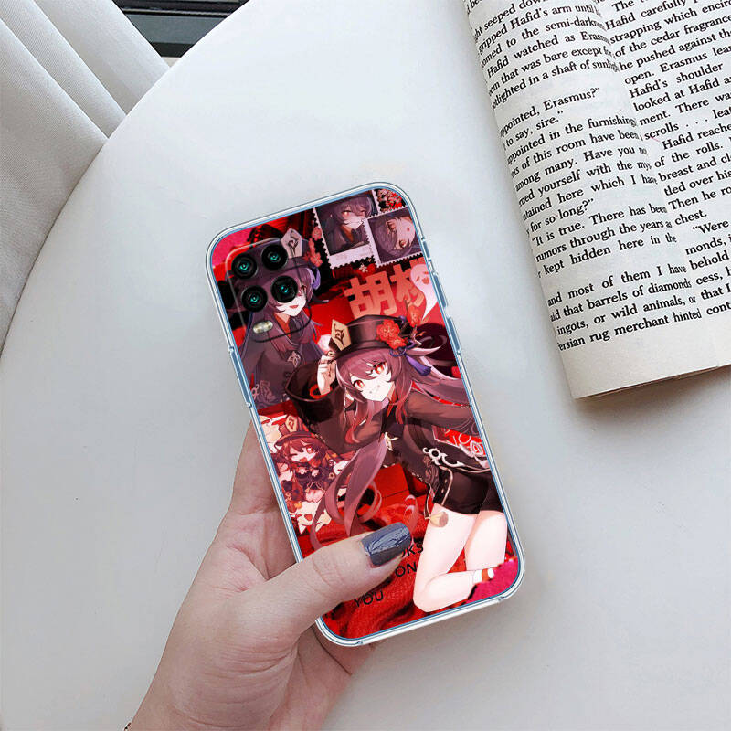 MH64 Genshin Impact Case for Motorola E7 G6 G7 G8 G9 Plus Power Play G10 G20 G04 E30 E40 E22 E20 E13 E15 G22 G23 G05 G75 G35 G55