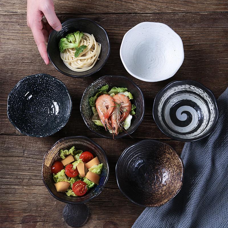 Deou Starlight Japanese Ceramic Snack & Dessert Bowl
