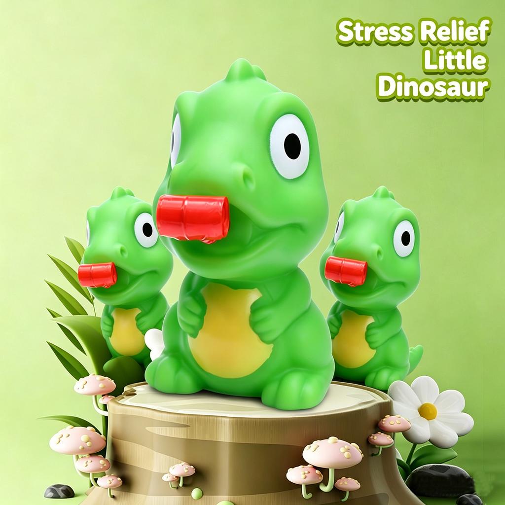 Children Creative Decompression Fidget Toys Pinch Frog Dinosaur Sticking Tongue Out Relieve Stress Toy Christmas Gifts For Kids