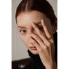 Yhpup Stainless Steel Ball Adjustable Ring Statement Golden Metal Trendy Finger Ring Jewelry bague acier inoxydable New Gift