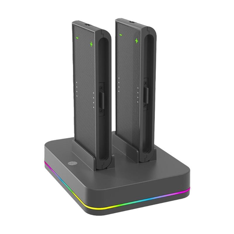 Multi Handle Charging Station for NS2 Gamepad Simultaneous 4 Controller Charging AL Chip Technology
