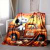 1Pc Snoopy Halloween Mummy Night Blanket Soft And Comfortable Casual Warm Camping Travel Christmas Halloween Gift M91796
