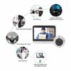 Digital Door Viewer 120 Degree Wide Angle Peephole Camera 1080P Automatic Snapshot with 4.3in  LCD Monitor for Home