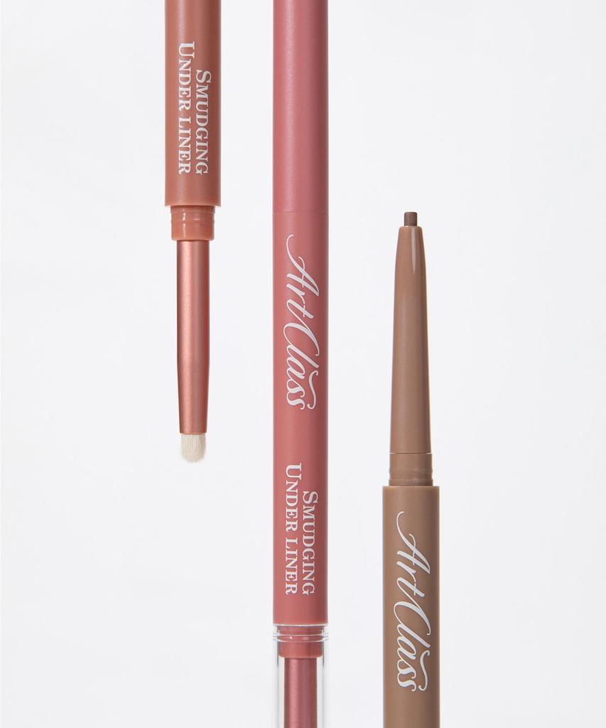 [Confezione da 2] Art Class Eyeliner a Fessura per Sfumare + Eyeliner con Bordo Sfumabile (+ Primer Adattante Sotto gli Occhi)