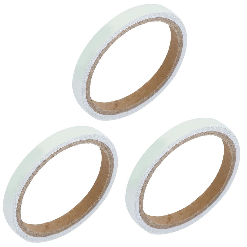 10Pcs Luminous Tape SelfAdhesive Stage Fluorescent Phosphorescent NonSlip Sticker(Aquamarine Blue 1cmx3meter)