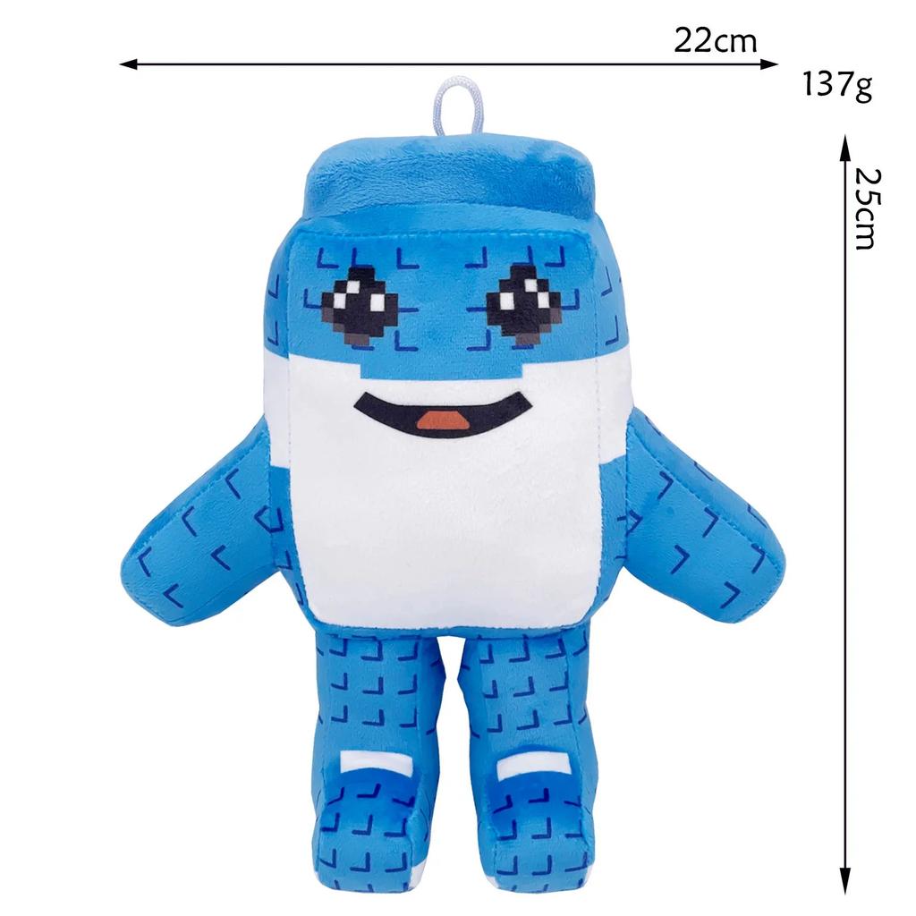 Xmas 67 Steal A Brainrot House No. 9 Plush Cute Esok Sekolah Jandel Plushie Doll Game Surrounding Toys For Kids Birthday Gift