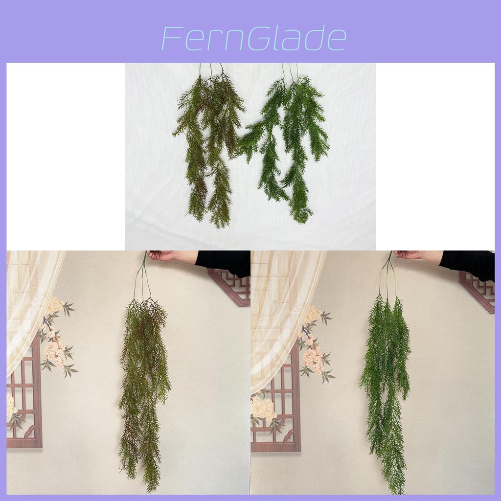 Artificial Wall Plant Decor For Wedding And Event Photography With Green And Sunset Red Colors