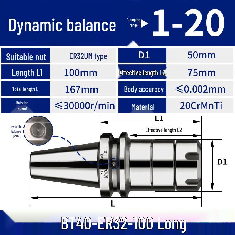 

Aokewen CNC Dynamic Balance Tool Holder