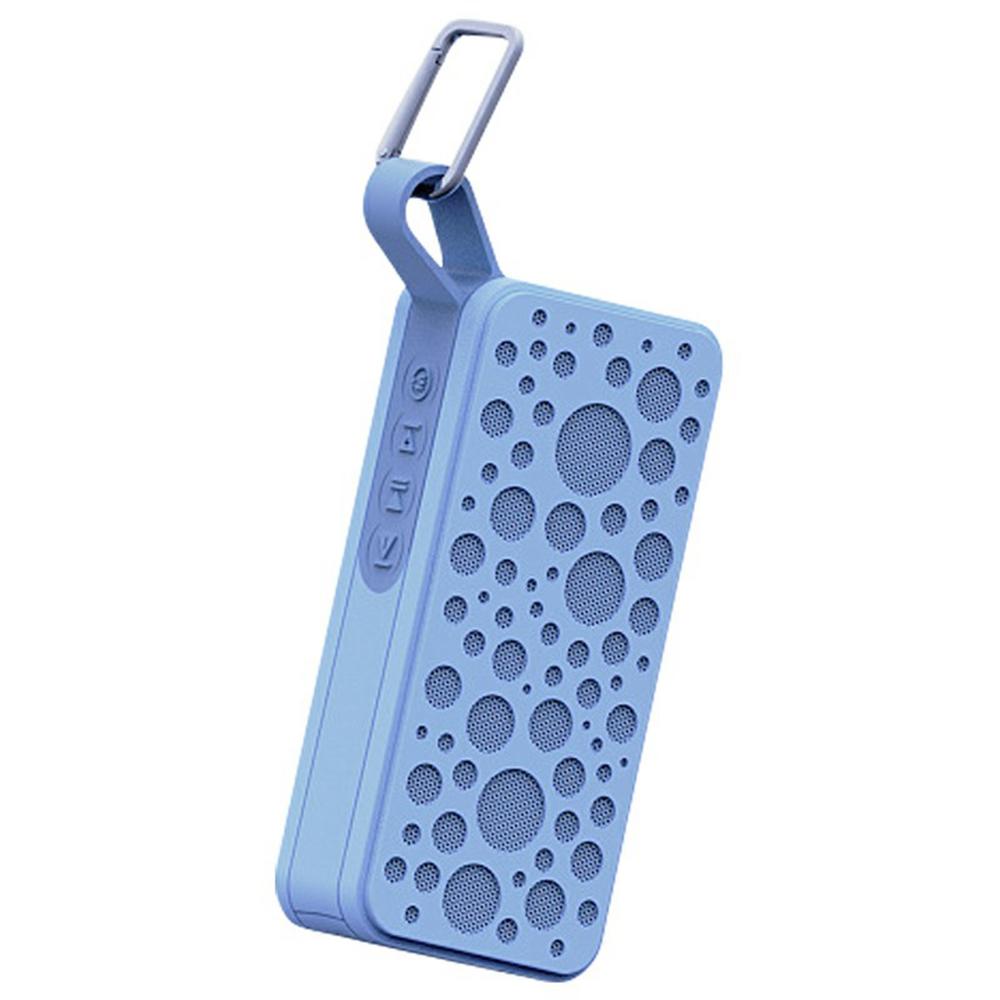

IPX4 Waterproof Portable Bluetooth-compatible Speaker High Power Sound Bar Wireless TWS Stereo Music Player Blue