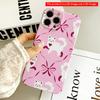 Cute White Cats with Hearts and Bows Pattern All Inclusive Film Hard Phone Case, Compatible with iPhone 18 Pro Max 17 16 15 14 13 12 11