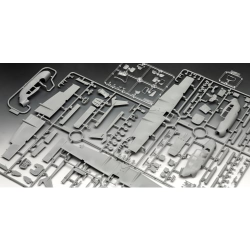 German Revell 1/48 scale US Air Force O-2A Skymaster plastic model kit 03819, molded in color