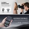 Godox V480-F Camera Flash for Fujifilm, TTL GN50, Touchscreen, 1.7 Second Recycle Time, 650 Full Power Flash, Built-in LED Modeling Lamp, 2.4G X Wirel