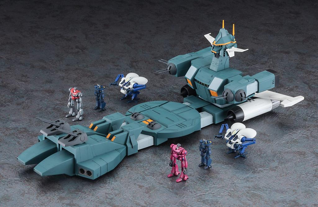 Hasegawa Combat Mecha Xabungle Gear Gear Scale Plastic Model 64803 1/500