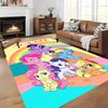 Custom personalization My Little Pony Area Rug - Perfect For Kitchen, Bathroom,Laundry Room Decor Large Size Available,Gift All Seasons