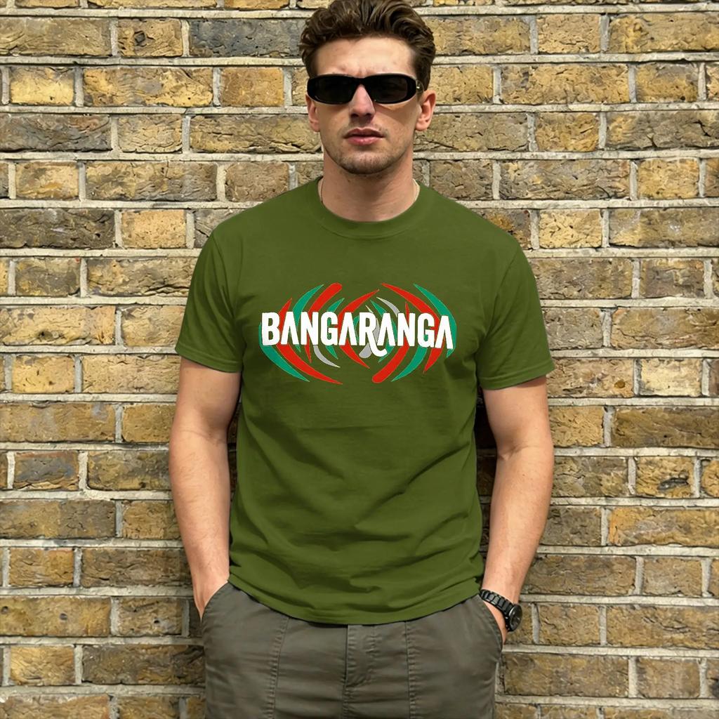 Bangaranga Song T Shirt for Unisex Pure Cotton Leisure TShirts Crew Neck 2026 Bulgaria Tee Shirt Short Sleeve Tops Plus Size