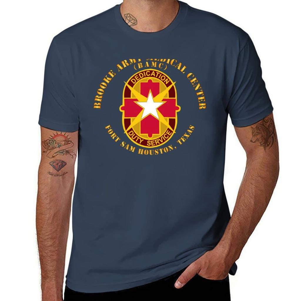 Brooke Army Medical Center Fort Sam Houston Tx T-Shirt Normale Passform Einfaches T-Shirt