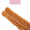 15mm Thick Coral Fleece Pipe Cleaners for DIY Plush Teddy & Puppy Handmade Dolls - Chenille Stem Set.