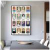 Poster and Print Wall Art Canvas Painting Nordic Posters Prints Pictures for Living Room Great Mighty Women in History