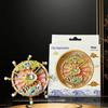 Humble and Lingering Garden Scenic Enamel Metal Magnet - Cultural Souvenir