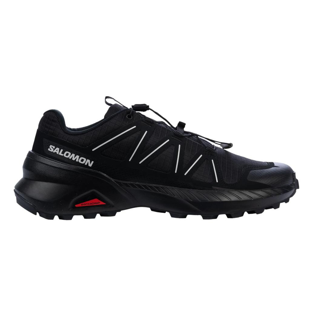 SALOMON SPEEDCROSS PEAK Trail Running Size Cm Shoes, L47514500, Black/Black/Glacier Gray, 28.0