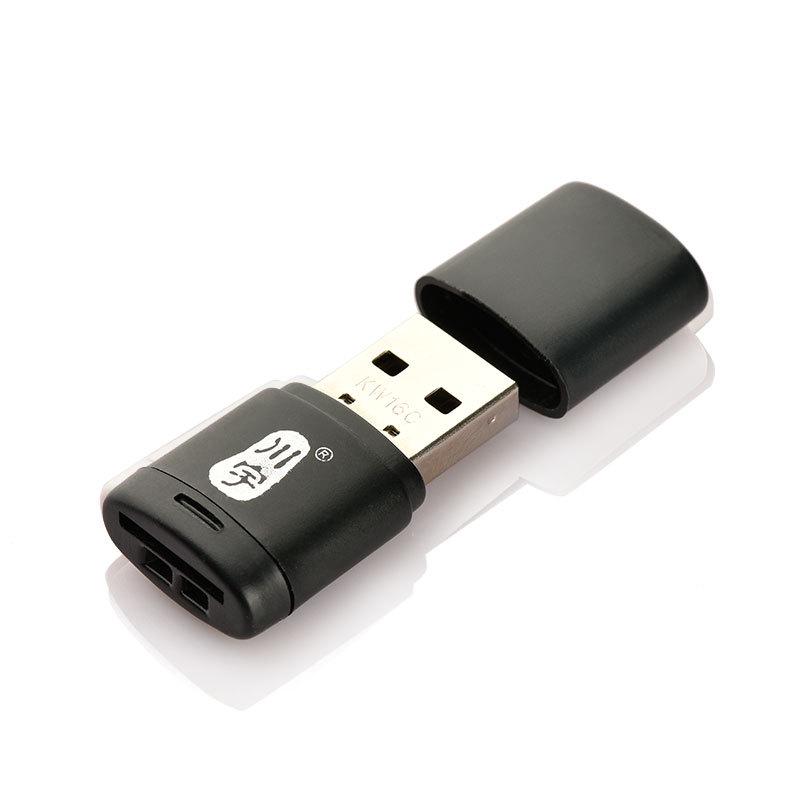 Kawau Micro SD Kartenleser 2.0 USB High Speed Adapter mit TF-Kartensteckplatz C286 Maximale Unterstützung 128 GB Memor