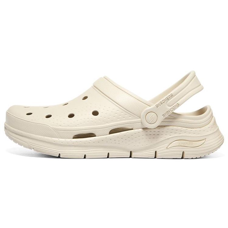 Skechers Arch Fit Valiant Casual Clogs Men clogs White 243160-NAT 39.5