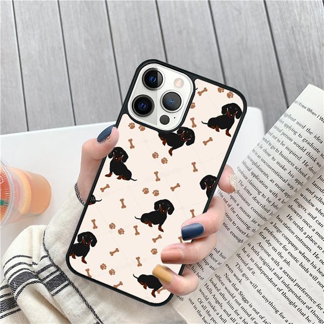 Dachshund Teckel Dackel Dog Coque Shell For iPhone 17 Air 15 16 14 13 12 Pro Max 11 Pro Max Plus Phone Case Cover