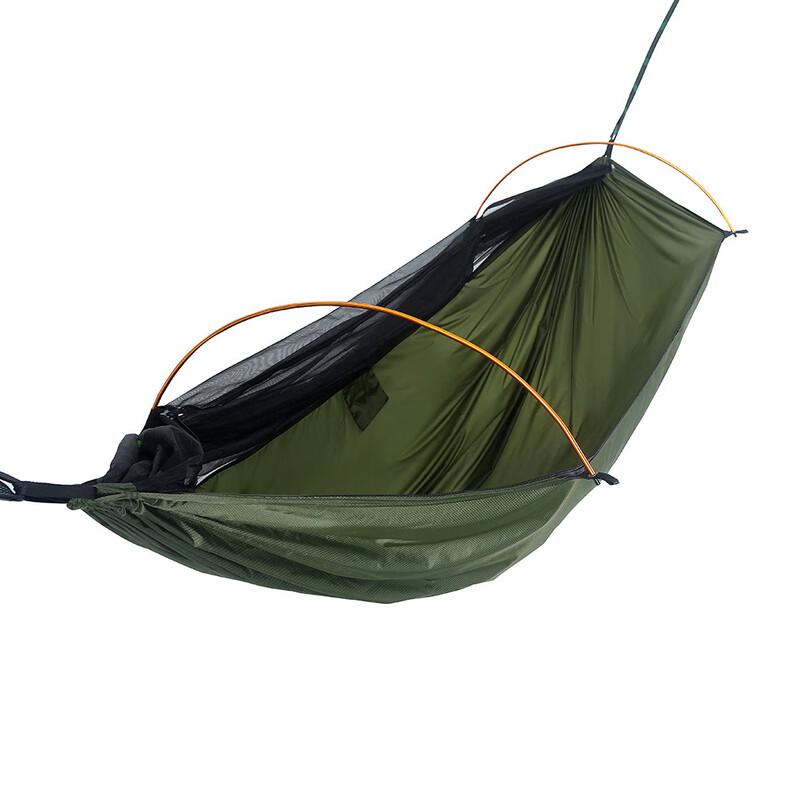 Outdoor Double Anti-Rollover Mosquito Net Hammock