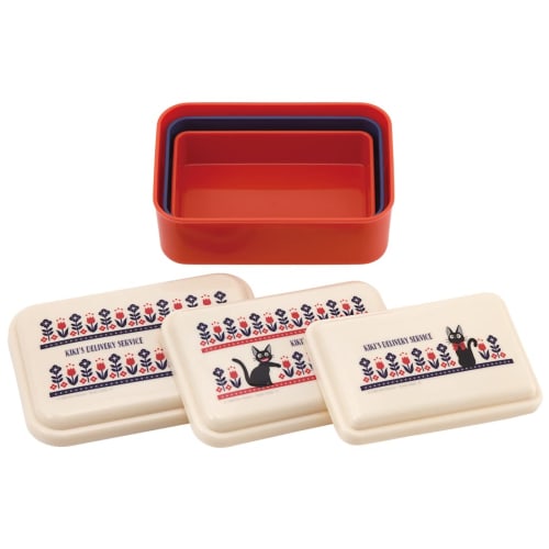 Skater Antibacterial Seal Container Set of 3 Storage Container Kiki's Delivery Service Modern Studio Ghibli Made in Japan SLUS3AG-A