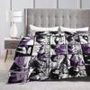 My Hero Academia Collage Anime Tamaki Amajiki Throw Blanket Cozy Warm Blanket for Home Office 3D Print Soft Micro Fleece Flannel