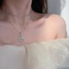 Trendy Rainbow Clavicle Necklace for Women with Butterfly, Balloon, Dog, Teddy Bear Pendants