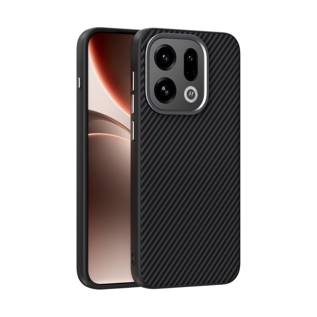 For OPPO Find X9 Pro Case Magsafe Wireless Charging Small Carbon Fiber Mobile Phone Cases Cover