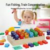 Wooden Magnetic Fishing & Counting Educational Toy for Children
