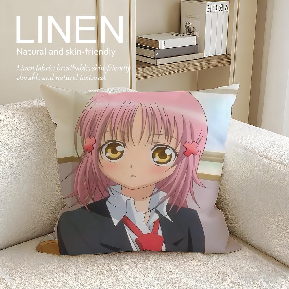 Anime Shugo Chara Cushion Cover Pillowcase Set Pcs x x Breathable Washable Sofa Cushion Cover