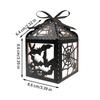 Halloween Boxes Paper Bat Containers Halloween Chocolate Box Party Decor For Snacks Gummy Bread Table Shelf Kitchen Mantel Bar