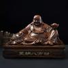 Resin Maitreya Figure Statue, Chinese Ruyi Blessed Buddha, Home, Living Room, Room, Office, Art Deco