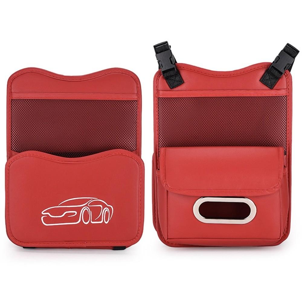 PU Leather Storage Pouch Large Capacity Car Organizer New Car Between Seats Storage Bag  Universal