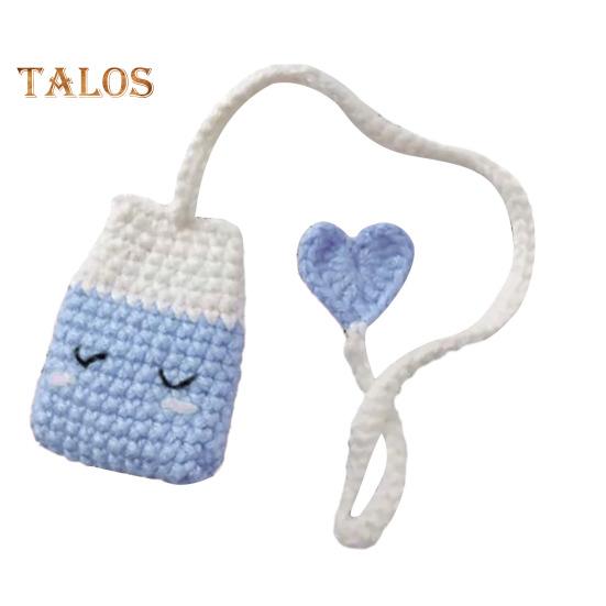 

Вязаная крючком закладка «Кактус» Вязаная крючком закладка для книг Украшение офиса Яркие цветные сувениры для вечеринок синий