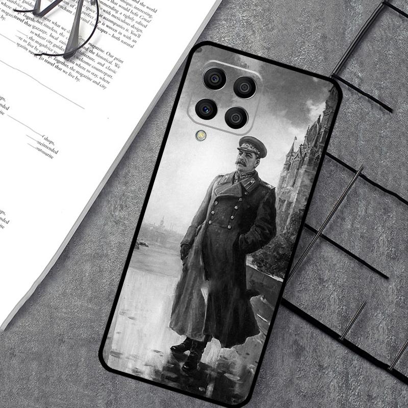 Russian Commander Stalin Case For Samsung Galaxy M35 M21 M12 M13 M14 M15 M06 M16 M36 M56 M31 M53 M32 M52 M55 M34 M54