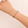European & American Color Zircon Bracelet - High-End Fashion Women's Jewelry