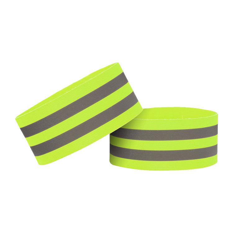 Reflective Sports Wristband for Night Running & Cycling