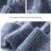 Korean Style Women's Heather Cashmere Knit Beanie: Street Fashion, Versatile, Ear Protection, Casual Postpartum Hat