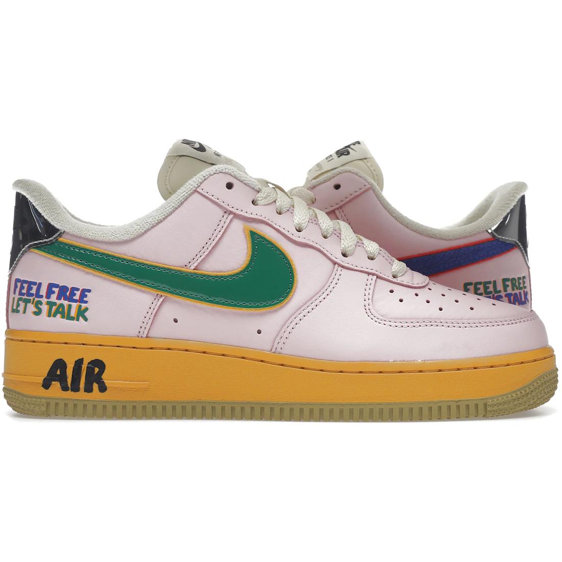 

Кроссовки Nike Air Force 1 Low 07 Feel Free, Let’s Talk(DX2667-600) 43