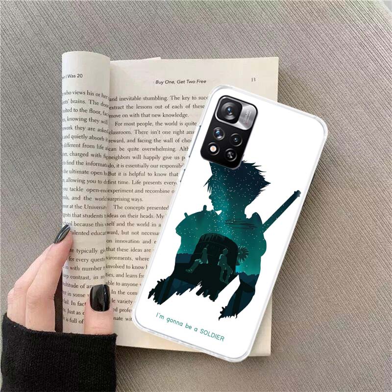 Final Fantasy VII Phone Case For Xiaomi Poco X4 F4 GT X3 NFC X5 X6 X7 Pro 5G M5 M5S M3 F5 Mi F6 F3 F2 F1 Cover Coque Fundas TPU