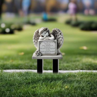 Easter Angel Acrylic Garden Courtyard Plaque