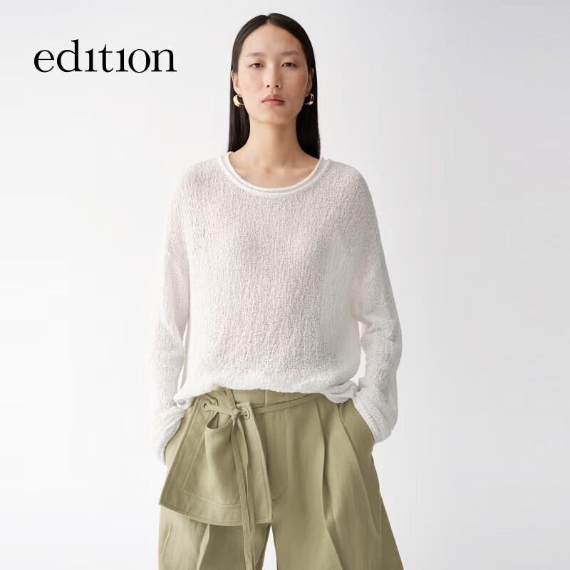 Edition Women's 2025 Summer Linen Straight Shorts with Waist Bag