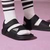 (GS) adidas Adilette Sandal 'Black White' Kids' GW0344
