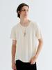 GOZER Under Half T-Shirt_Cream